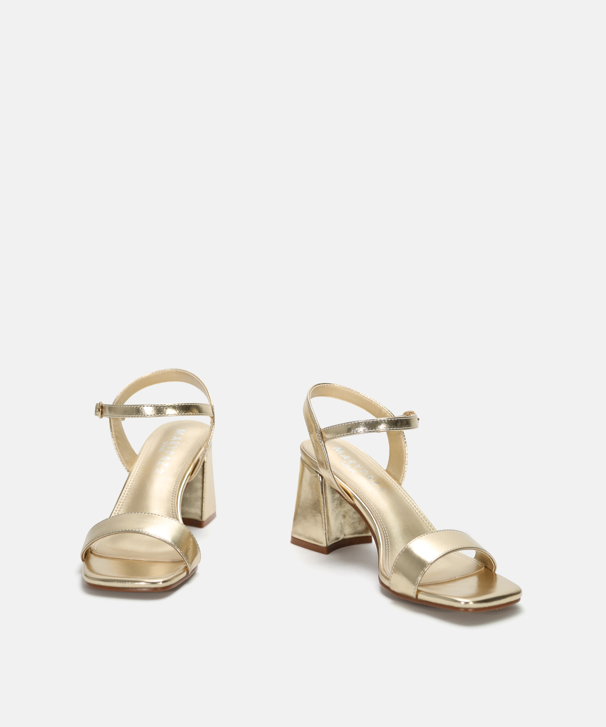 Sandalia tac&oacute;n tira ancha image number null